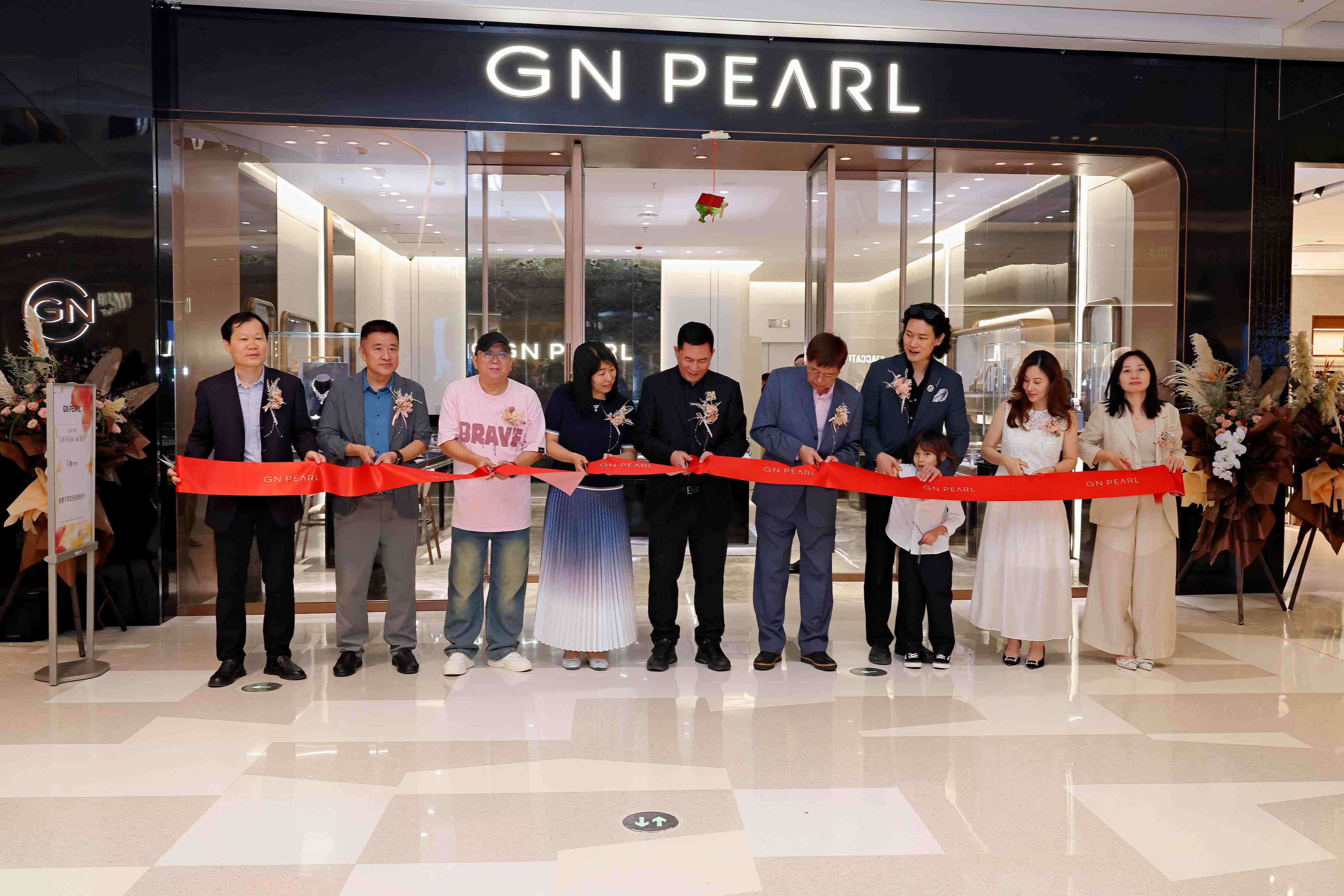 京润珍珠GN PEARL广州白鹅潭万象城全国首店开业 京润珍珠GN PEARL广州白鹅潭万象城全国首店开业